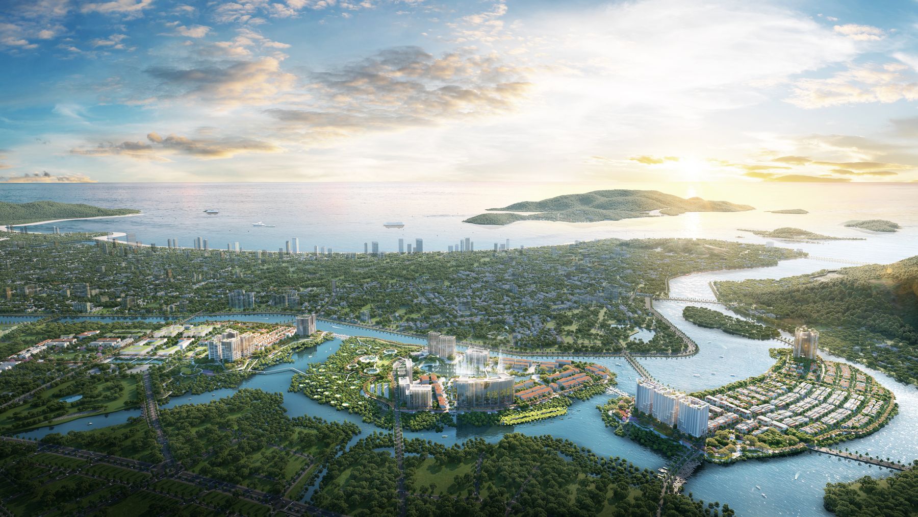 Tổng thể Charmora City by Sun Group